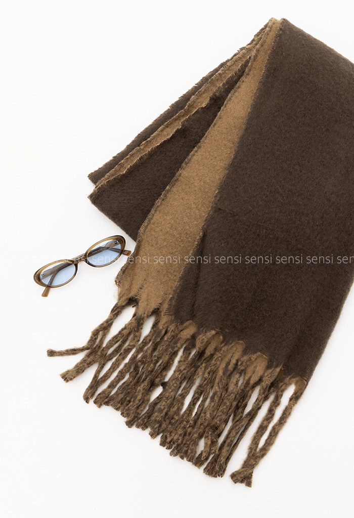 شال پشمی کوبایی دو رو کد1005162